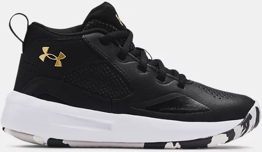 Under Armour Pre-School UA Lockdown 5 Basketball Shoes Black Size: (1.5)