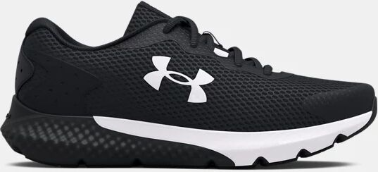 Under Armour Boys' Grade School UA Charged Rogue 3 Running Shoes Black Size: (3)