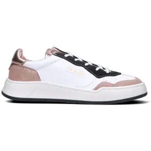 PRIMIGI Sneaker bimba bianca/rosa in pelle BIANCO 32