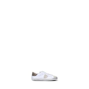 PHILIPPE MODEL Sneaker bimba bianca/beige in pelle BIANCO 22