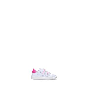 PHILIPPE MODEL Sneaker bimba bianca/rosa in pelle BIANCO 32