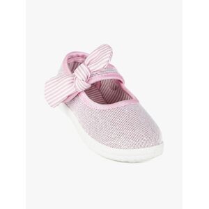 Original Marines Ballerina da bambina in lurex con fiocco Ballerine bambina Rosa taglia 22