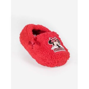 Disney Minnie pantofole basse da bambina Pantofole bambina Rosso taglia 32/33