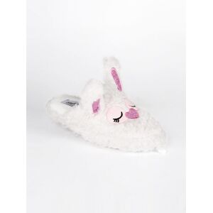 Slippers Pantofole bimba con orecchie Pantofole bambina Bianco taglia 28/29