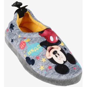 Disney Pantofole chiuse da bambini con stampa Pantofole unisex bambino Grigio taglia 28