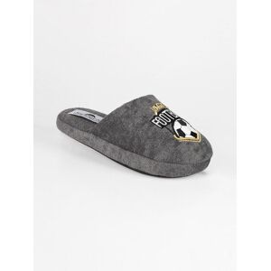 Slippers Pantofole football da bambino Pantofole bambino Grigio taglia 32