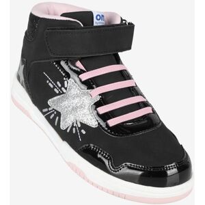 Original Marines Sneakers alte da ragazza con strappo Sneakers Alte bambina Nero taglia 35