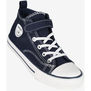 Original Marines Sneakers alte in tela da ragazzo con strappo Sneakers Alte bambino Blu taglia 34