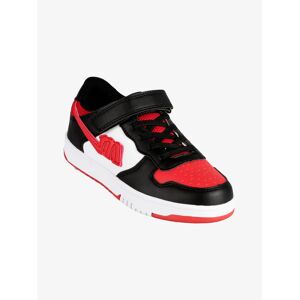 melania Sneakers bicolor da ragazzo con strappo Sneakers Basse bambino Rosso taglia 32