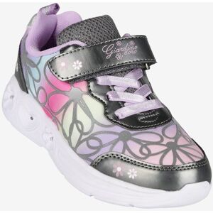 Giardino D'Oro Sneakers da bambina a fiori con luci Scarpe sportive bambina Grigio taglia 25