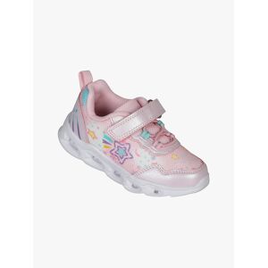 Bacio & Bacio Sneakers da bambina con chiusura a strappo e luci Sneakers Basse bambina Rosa taglia 29