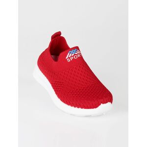 Sport Sneakers slip on bambini Sneakers Basse unisex bambino Rosso taglia 20