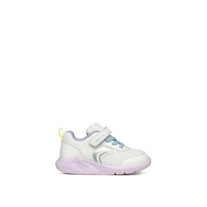 Geox Sneakers Bianche Bambina BIANCO/MULTI 20