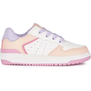 Geox Sneakers Bianche Ragazza BIANCO/ROSA 29