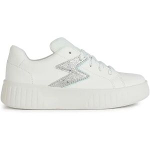 Geox Sneakers Bianche Ragazza BIANCO/VERDE 28