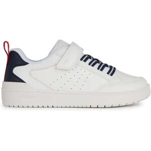 Geox Sneakers Bianche Ragazzo BIANCO/NAVY 28