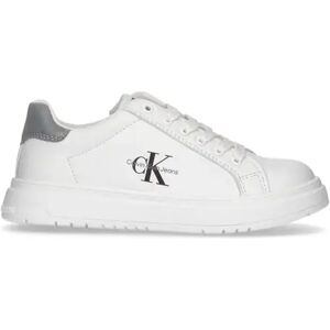 Calvin Klein Sneakers Bianche Unisex BIANCO/GRIGIO 30