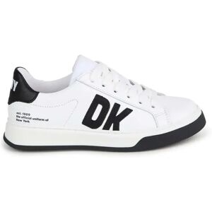 DKNY Sneakers Bianche Unisex Bambino BIANCO 30