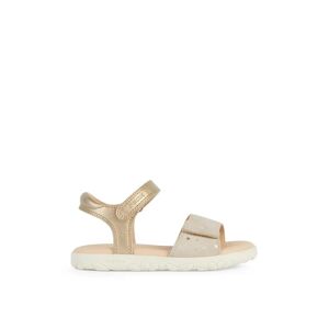 Geox Sandali Ragazza Colore Platino/beige PLATINO/BEIGE 28