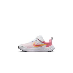 Nike Scarpe Downshifter 12 Bianco e Rosa Bambino DM4193-100 10.5C