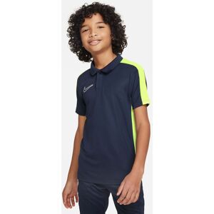 Nike Polo Academy 23 Blu Navy e Giallo Fluorescente per Bambino DR1350-452 L