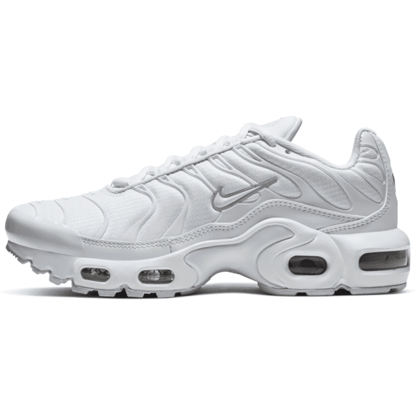 nike scarpa  air max plus - ragazzi - bianco