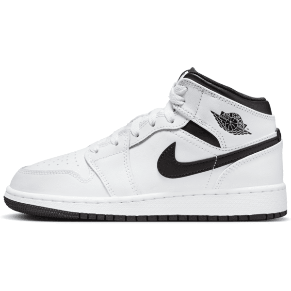 jordan scarpa air  1 mid - ragazzi - bianco