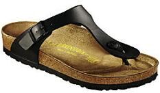 Natural Look Birkenstock Gizeh Black Birko Flor 44