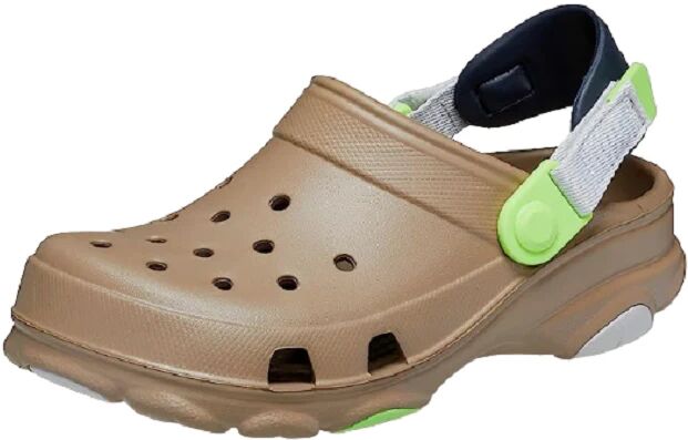 Crocs Classic All-Terrain Clog T, Zoccoli Unisex-Bambini E Ragazzi Art. Cr 206747 P-E 23 Colore E Misura A Scelta KHMT