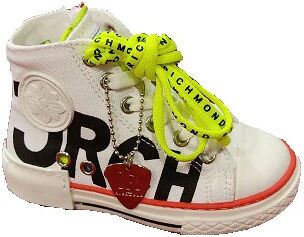 JOHN RICHMOND Scarpe Bimbo Art 11300 A Colore Bianco Misura A Scelta BIANCO