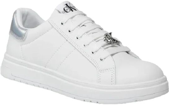 Calvin Scarpe Bimba Art V3a9-80791-1355 WHITE/SILVER