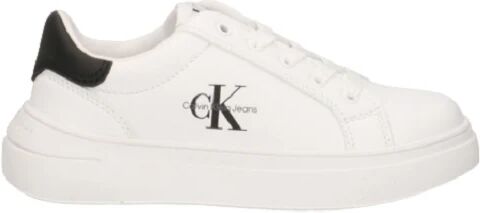 Calvin Scarpe Bimbo Cavil Klein Art V3x9-80876-1355 WHITE/BLACK