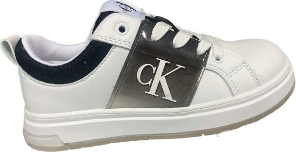 Calvin Scarpe Bimbo Art V3x9-80862-1697 WHITE/BLACK