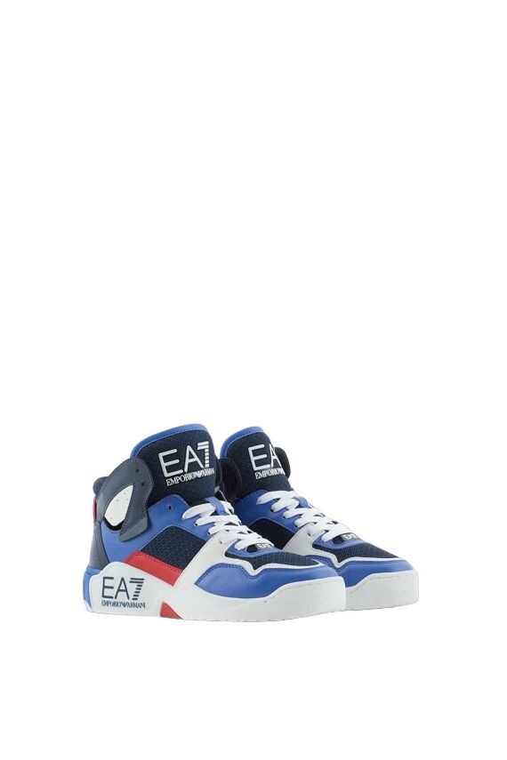 Giorgio Armani Sneakers Bimbo Ea7 Xsz005 Xot75 AMP.BLUE+SALSA+BLK I