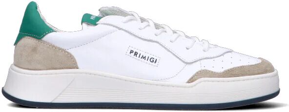 PRIMIGI Sneaker ragazzo bianca/verde in pelle BIANCO 36