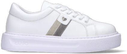 Liujo Sneaker bimba bianca/argento BIANCO 32