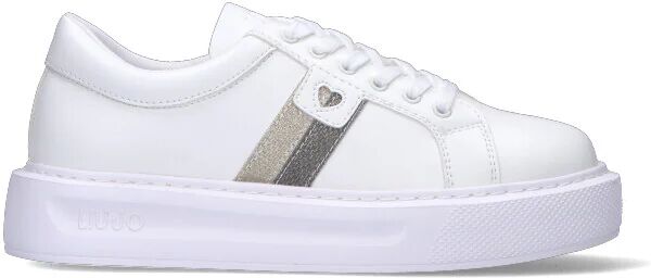 Liujo Sneaker ragazza bianca/argento BIANCO 35