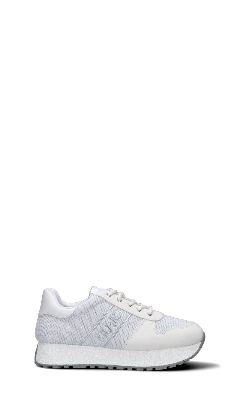 Liujo Sneaker ragazza bianca/argento BIANCO 35