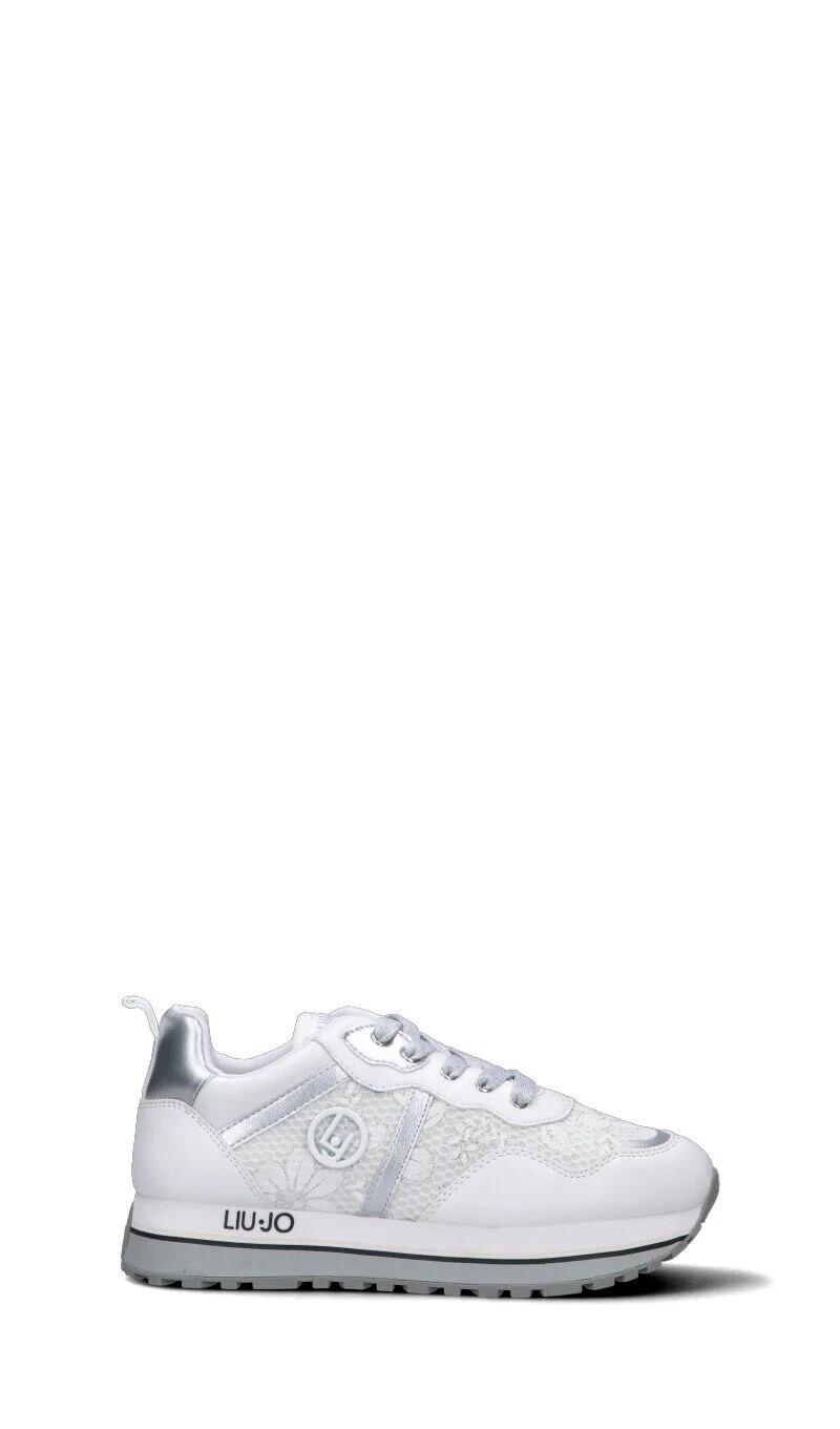 Liujo Sneaker ragazza bianca/argento BIANCO 35