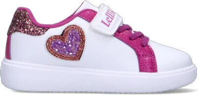 LELLI KELLY Sneaker bimba bianca/fucsia FUXIA 31