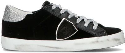 PHILIPPE MODEL Sneaker bimbo nera/argento NERO 32