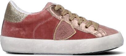 PHILIPPE MODEL Sneaker bimba rosa/gialla in pelle ROSA 25