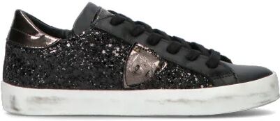 PHILIPPE MODEL Sneaker bimba nera in pelle NERO 30