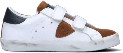 PHILIPPE MODEL Sneaker bimbo bianca/marrone/nera BIANCO 26