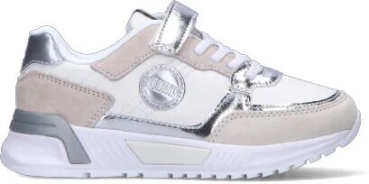 Colmar Sneaker bambino bianca/argento in suede ARGENTO 32