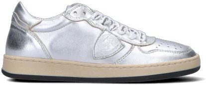 PHILIPPE MODEL Sneaker bimba argento in pelle ARGENTO 33