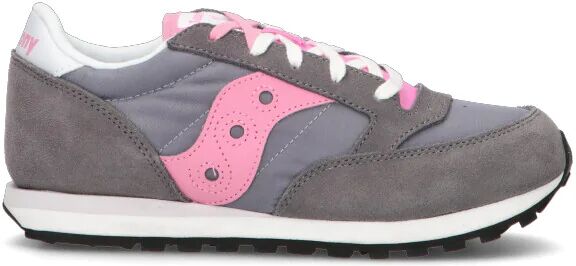 Saucony JAZZ ORIGINAL Sneaker ragazza grigia/rosa in pelle 37