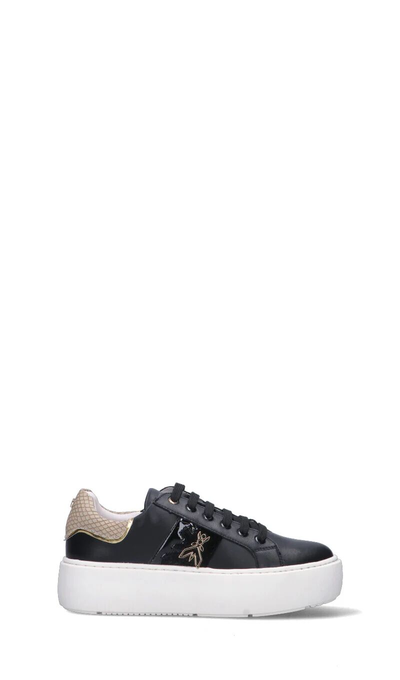 PATRIZIA PEPE Sneaker ragazza nera in pelle NERO 37