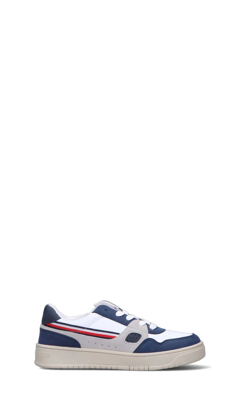 Tommy Hilfiger Sneaker ragazzo bianca/blu BIANCO 38