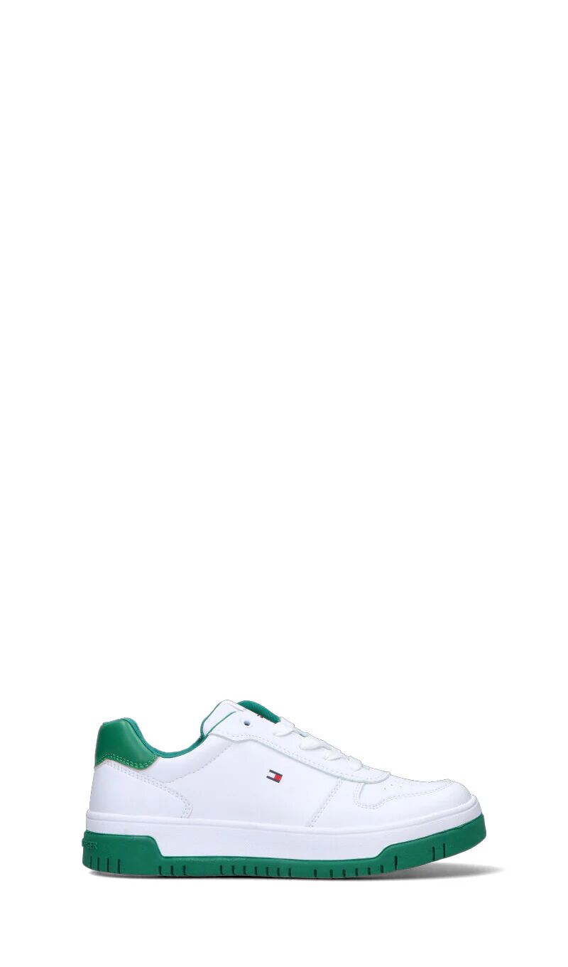 Tommy Hilfiger Sneaker ragazzo bianca/verde BIANCO 36